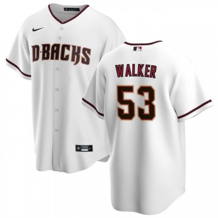 Men's Arizona Diamondbacks #53 Christian Walker White Cool Base Stitched Baseball Jersey