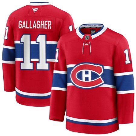 Youth Montreal Canadiens #11 Brendan Gallagher Red Home Jersey