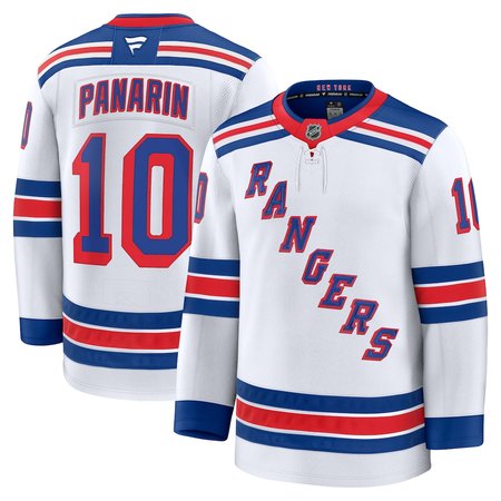 Youth New York Rangers #10 Artemi Panarin White Away Jersey