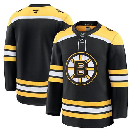 Youth Boston Bruins Black Home Jersey