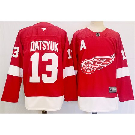 Youth Detroit Red Wings #13 Pavel Datsyuk Red 2024-25 Stitched Jersey