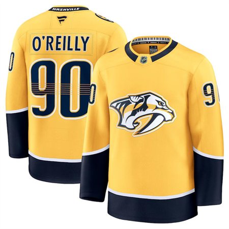 Youth Nashville Predators #90 Ryan O'Reilly Gold 2024-25 Home Stitched Hockey Jersey