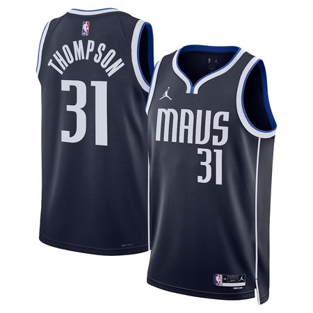 Youth Dallas Mavericks #31 Klay Thompson Nike Navy Swingman Statement Edition Jersey
