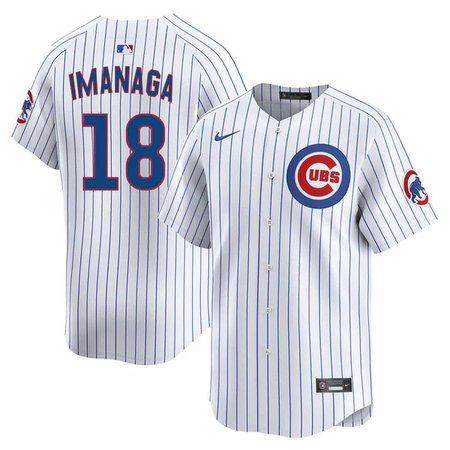 Youth Chicago Cubs #18 Shota Imanaga White Cool Base Stitched Baseball Jersey