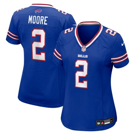 Women's Buffalo Bills #2 D.J. Moore Nike Royal Game Jersey