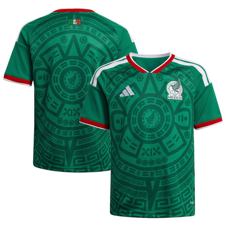 Kid's Mexico Home Replica Jersey World Cup 2026