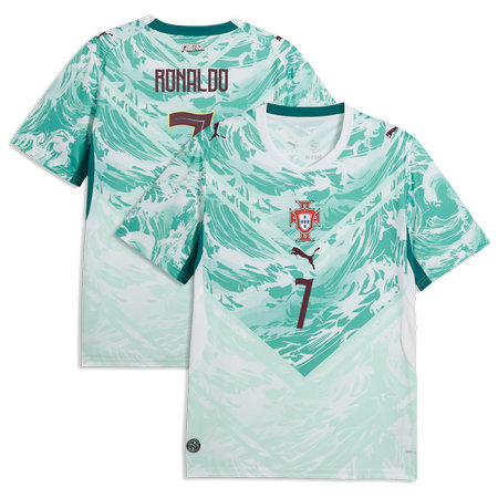 Men's Cristiano Ronaldo #7 Portugal Away Replica Jersey World Cup 2026