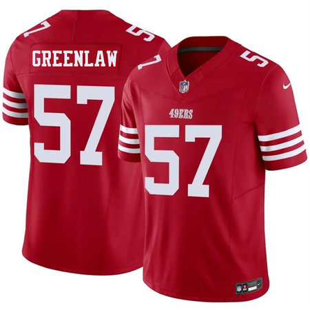 Youth San Francisco 49ers #57 Dre Greenlaw Red 2026 F.U.S.E. Vapor Untouchable Limited Stitched Football Jersey