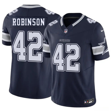 Youth Dallas Cowboys #42 Curtis Robinson Navy 2026 NFL Draft Vapor F.U.S.E. Limited Jersey