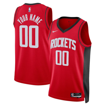 Youth Houston Rockets NIke Red Swingman Icon Edition Custom Jersey