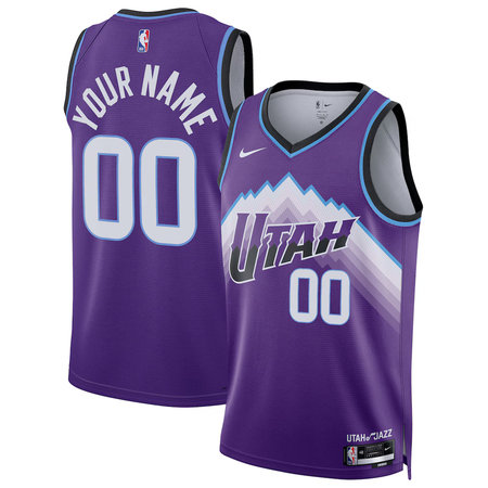 Women's Utah Jazz Nike Purple Swingman Icon Edition Custom Jersey