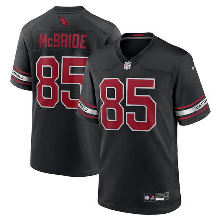 Men's Arizona Cardinals #85 Trey McBride Nike Black Alternate Game Jersey