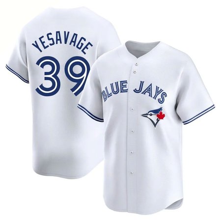 Youth Toronto Blue Jays #39 Trey Yesavage Nike White Alternate Limited Jersey