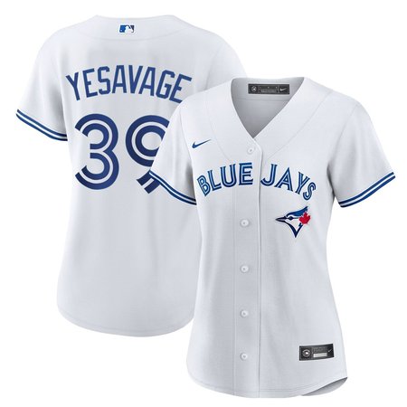 Women's Toronto Blue Jays #39 Trey Yesavage Nike White Alternate Limited Jersey