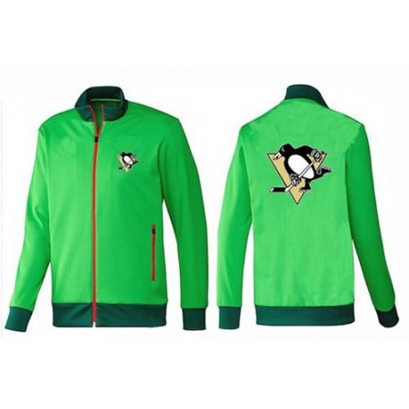 NHL Pittsburgh Penguins Zip Jackets Green-1