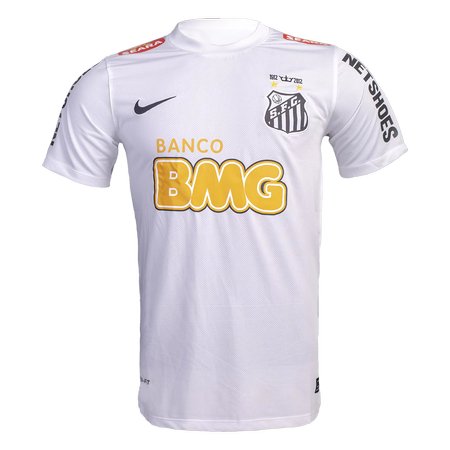 Men's Santos FC Home Retro Soccer Jersey 2011/12