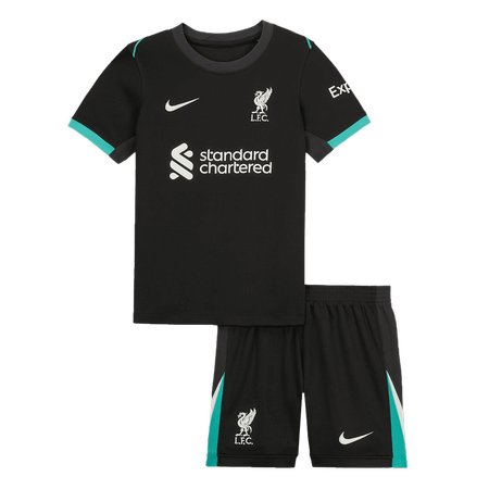 Kid's Liverpool Away Soccer Jersey Kit 2024/25