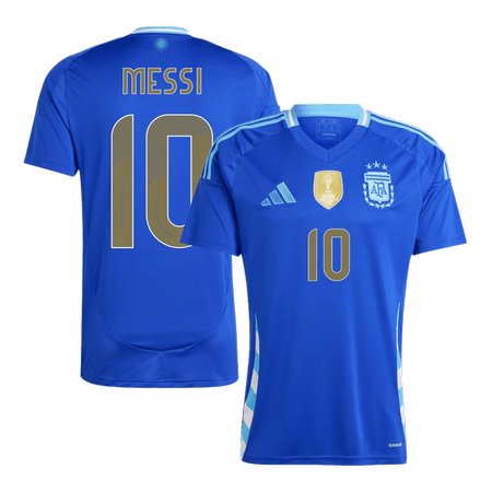 Men's MESSI #10 Argentina Away Replica Soccer Jersey 2024