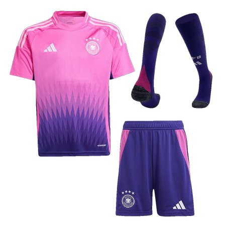 Kid's Germany Away Soccer Jersey Full Kit EURO 2024