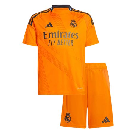Kid's Real Madrid Away Soccer Jersey Kit 2024/25