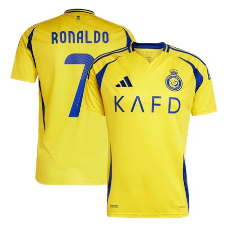 Men's RONALDO #7 Al Nassr Home Replica Soccer Jersey - ACL 2024/25