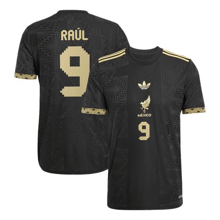 Men's RAÚL #9 Mexico Third Away Authentic Soccer Jersey -Gold Cup 2025