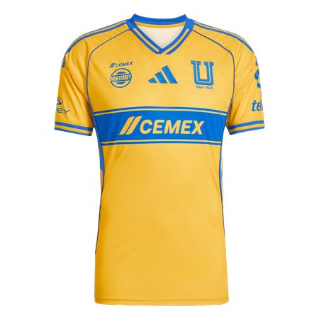 Men's Tigres UANL Home Replica Soccer Jersey 2025/26