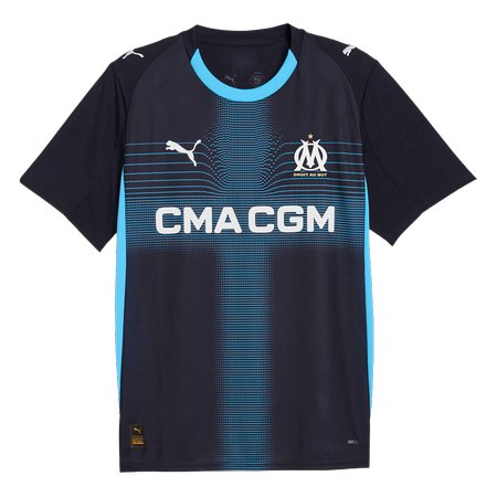 Men's Marseille Away Replica Soccer Jersey 2025/26