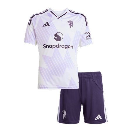 Kid's Manchester United Away Soccer Jersey Kit 2025/26