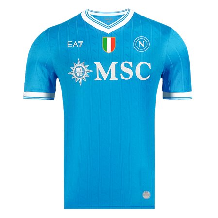 Men's Napoli Home Authentic Soccer Jersey 2025/26