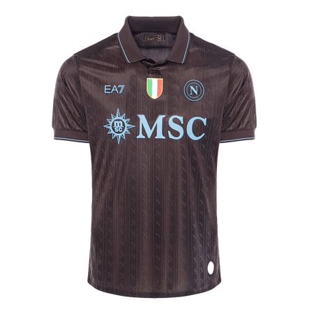Men's Napoli Third Away Authentic Soccer Jersey 2025/26