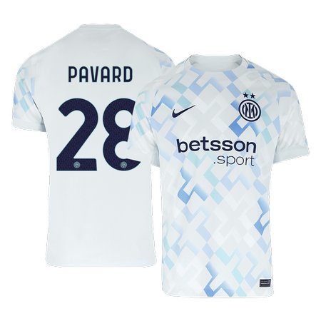 Men's PAVARD #28 Inter Milan Away Replica Soccer Jersey 2025/26