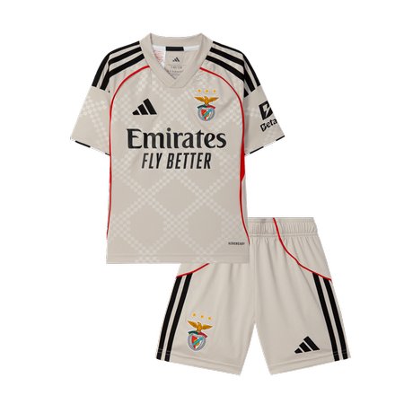 Kid's Benfica Away Soccer Jersey Kit 2025/26