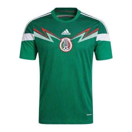 Men's Mexico Home Retro Soccer Jersey 2014