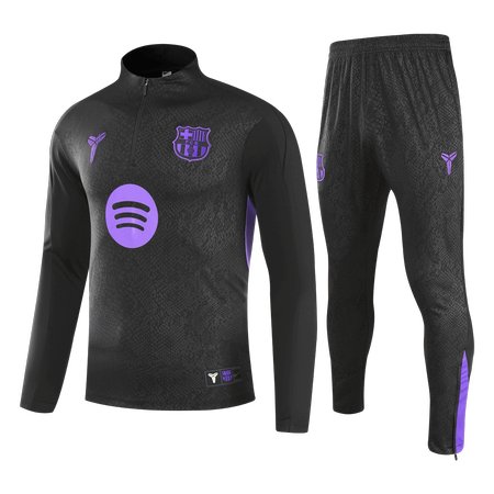 Kid's Barcelona 1/4 Zip Tracksuit 2025/26