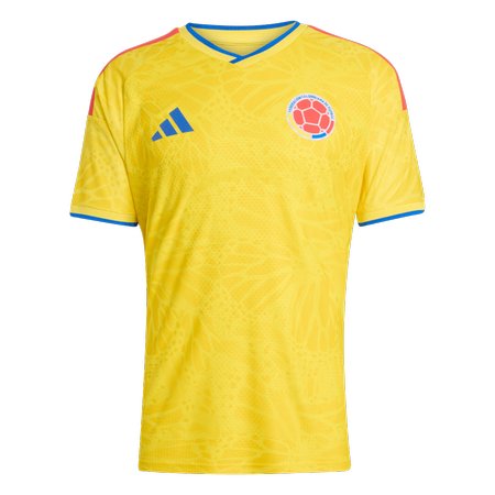 Men's Colombia Home Authentic Jersey World Cup 2026