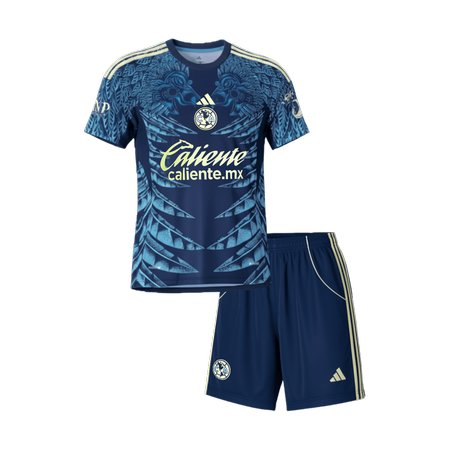 Kid's Club America Away Soccer Jersey Kit 2025/26