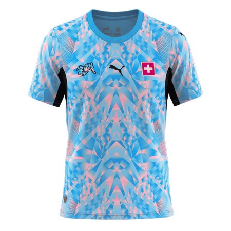 Men's Switzerland Away Replica Soccer Jersey World Cup 2026