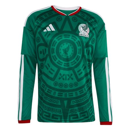 Men's Mexico Home Long Sleeve Jersey World Cup 2026