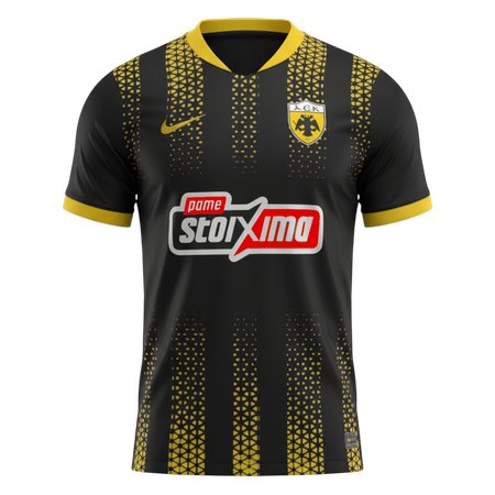 Men's AEK Athens Away Replica Soccer Jersey 2025/26