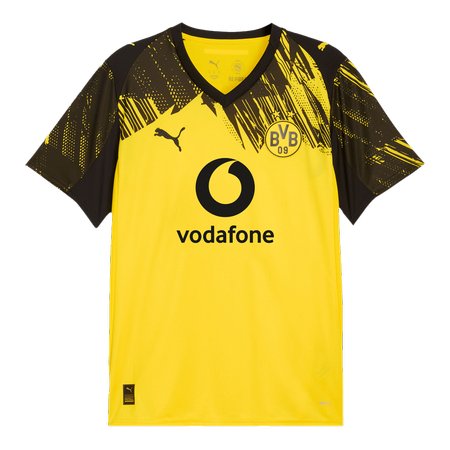 Men's Borussia Dortmund Home Replica Soccer Jersey 2025/26