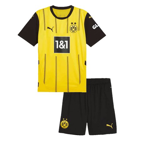 Kid's Borussia Dortmund Home Soccer Jersey Kit 2024/25