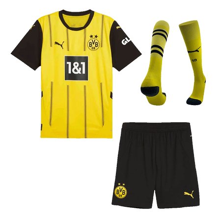 Men's Borussia Dortmund Home Jersey Full Kit 2024/25