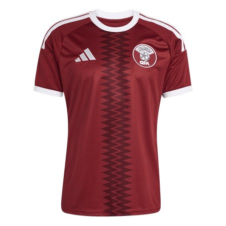 Men's Qatar Home Replica Soccer Jersey World Cup 2026