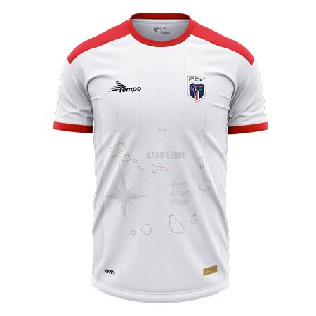 Men's Cape Verde Away Replica Soccer Jersey 2025