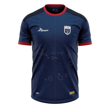 Men's Cape Verde Home Replica Soccer Jersey 2025