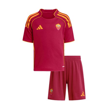 Kid's Roma Home Soccer Jersey Kit 2025/26