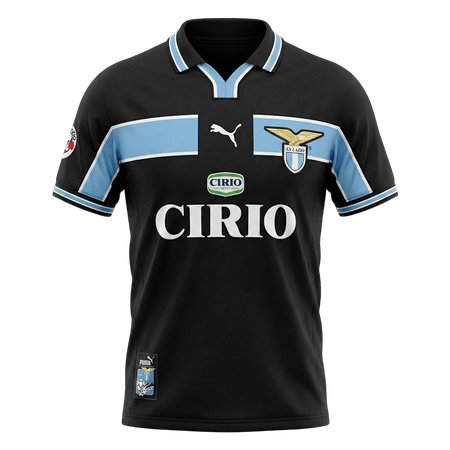 Men's Lazio Away Retro Soccer Jersey 1998/99