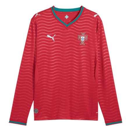 Men's Portugal Home Long Sleeve Jersey World Cup 2026