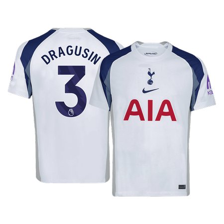 Men's DRAGUSIN #3 Tottenham Hotspur Home Replica Soccer Jersey 2025/26